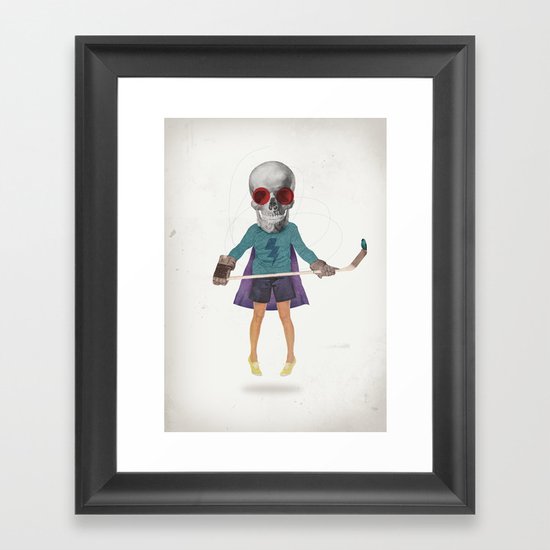 Superhero #9 Framed Art Print