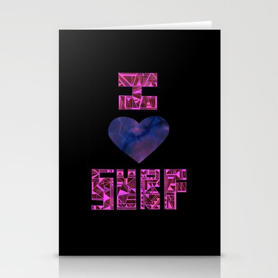 I HEART SURF Stationery Cards