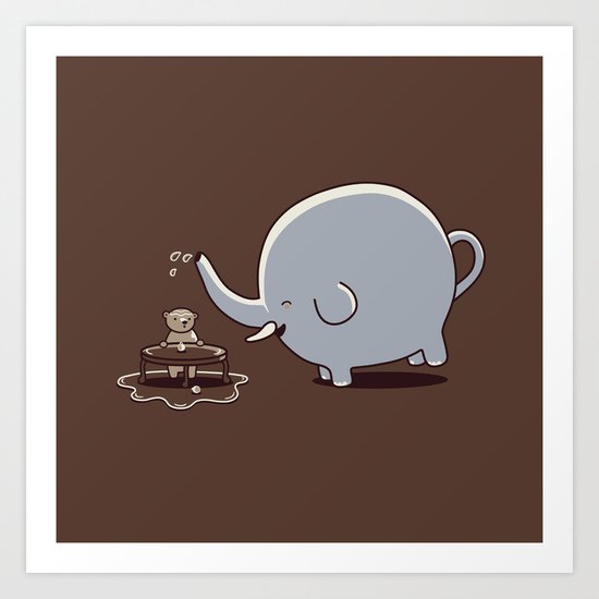 Want some tea? Art Print