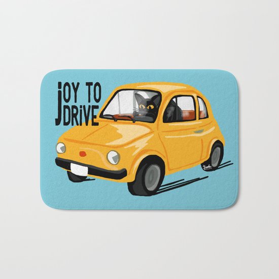 Joy to drive Bath Mat