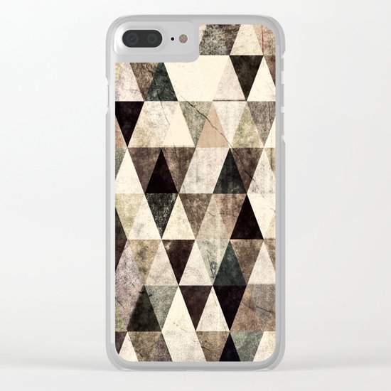 Abstract #365 Clear iPhone Case