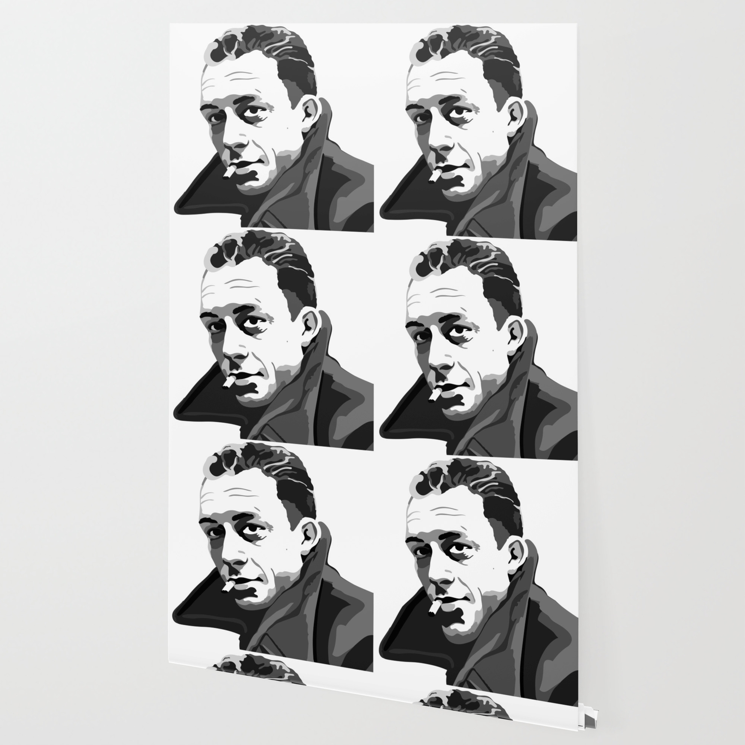 Albert Camus Wallpaper By Milkbutterfly Society6