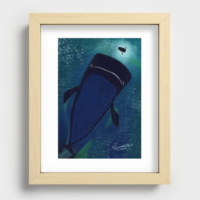 Beneath the Surface Recessed Framed Print