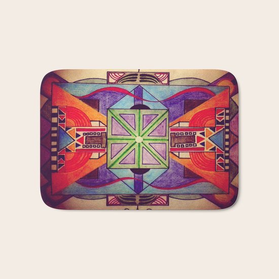 Mandala Bath Mat