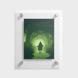 We Are All Mad Here Floating Acrylic Print