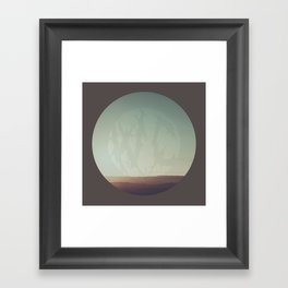 What A Terrible Place Framed Art Print