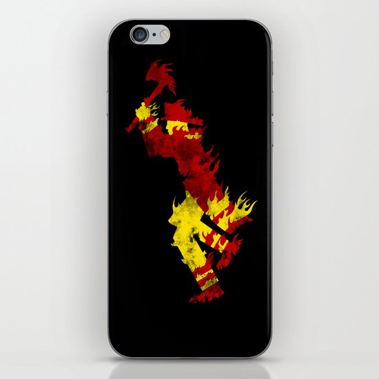 literal fireman iPhone & iPod Skin