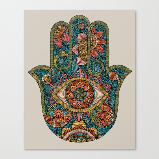 Hamsa Canvas Print
