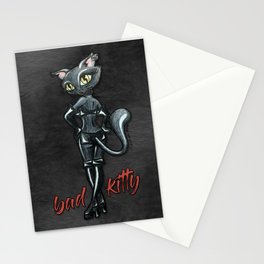 Bad Kitty Stationery Card