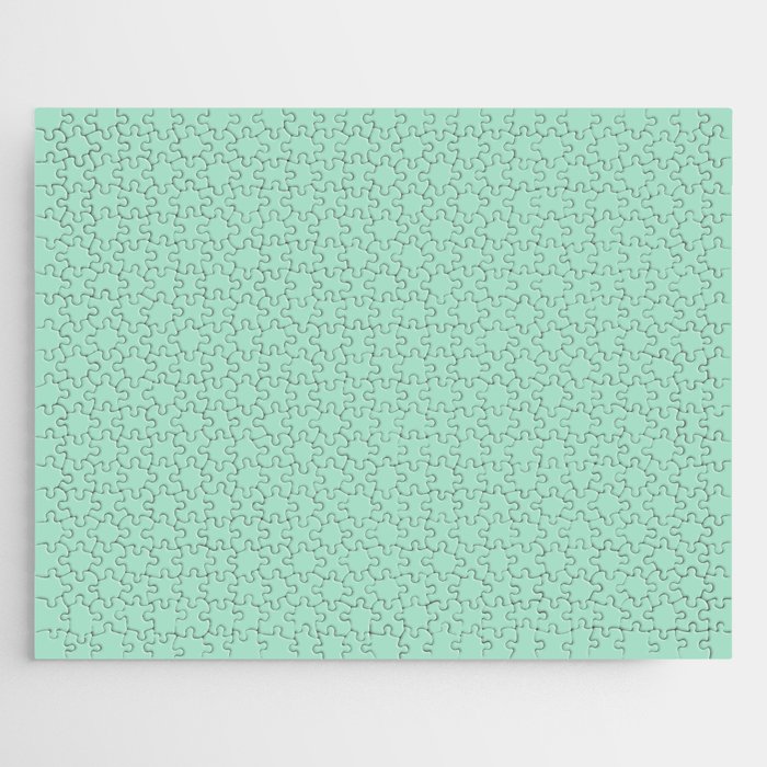 Spearmint Toothpaste Jigsaw Puzzle