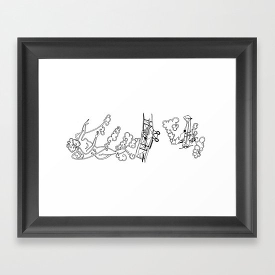 A Pilot's Prayer Framed Art Print