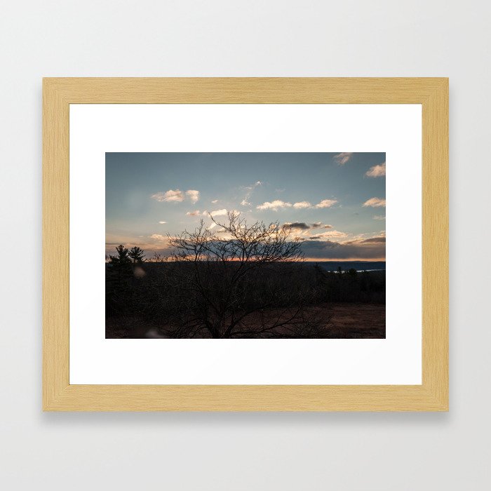 Winter Sunrise Framed Art Print