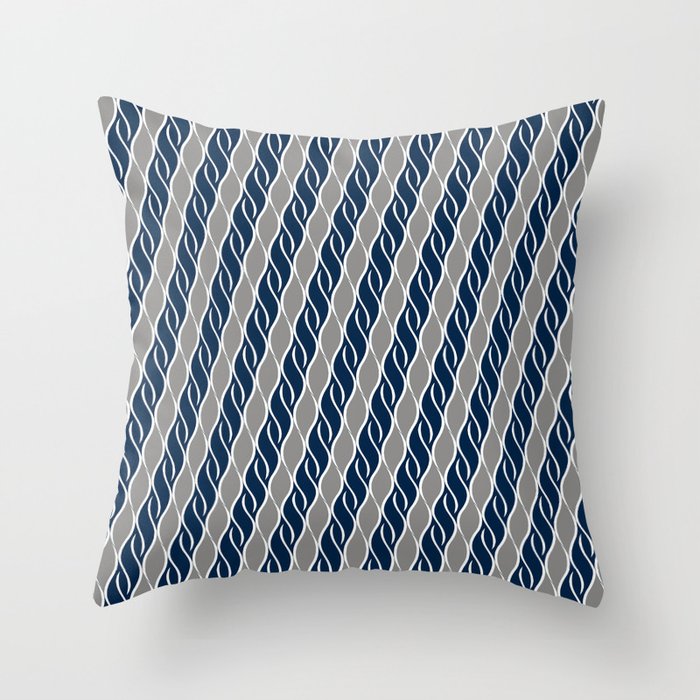 Gray striped hotsell throw pillows