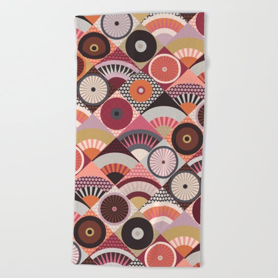 mountain berry Beach Towel
