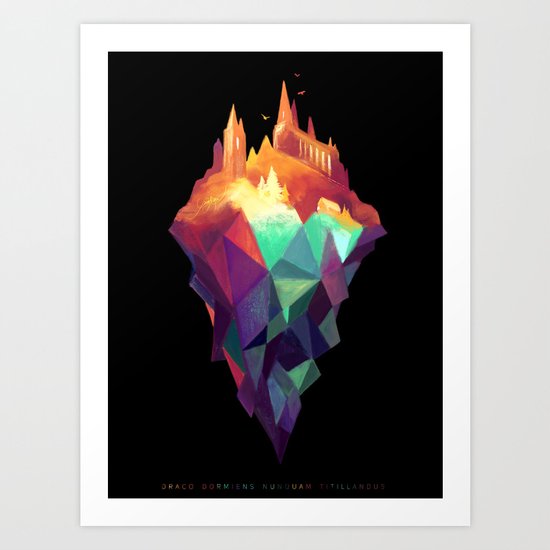 Magicae Nox Art Print