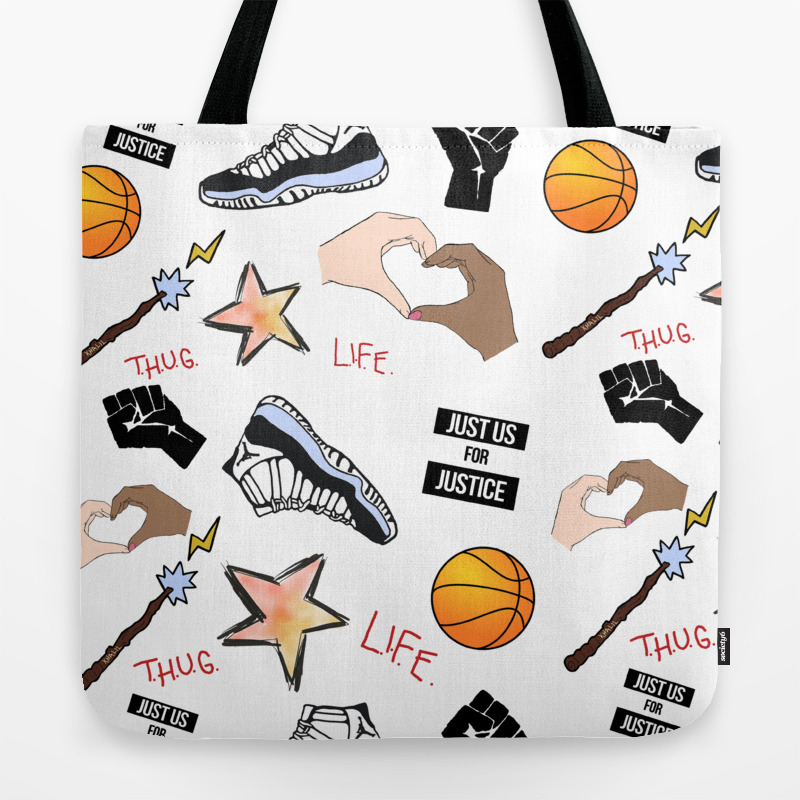 justice basketball bag