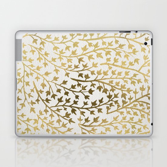 Gold Ivy Laptop & iPad Skin