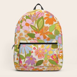 colourful backpack