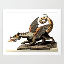 Dragon 1806 Art Print