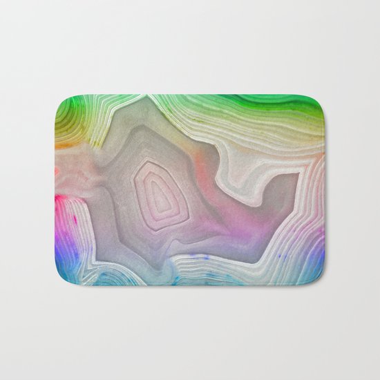 MINERAL RAINBOW Bath Mat