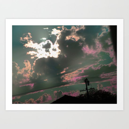 Someday in the Sky Art Print