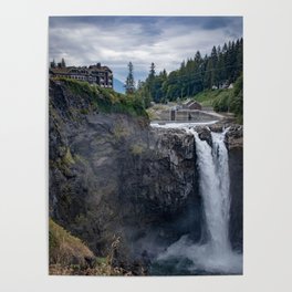 Snoqualmie Falls, Washington Poster