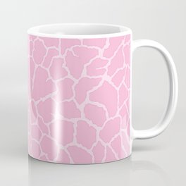 Pink Giraffe pattern. Animal skin print . Digital Illustration Background Mug