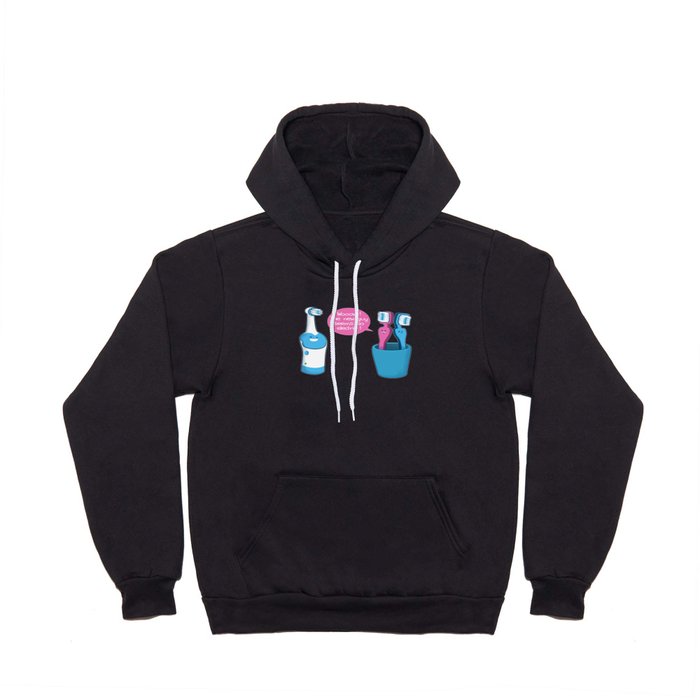 Toothbrush Fall In Electric Love Hoody