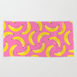 Fruit Fête - Banana | Pattern Beach Towel