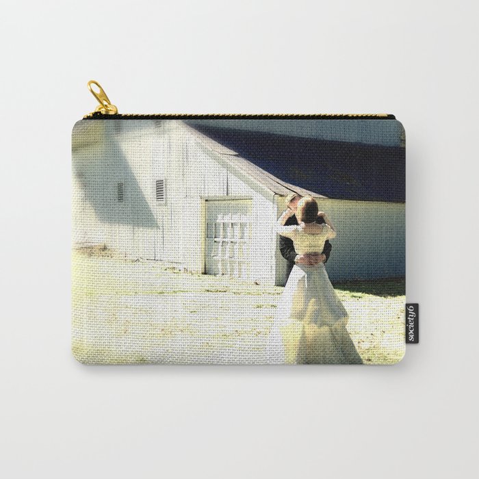 A sunlit country wedding Carry-All Pouch