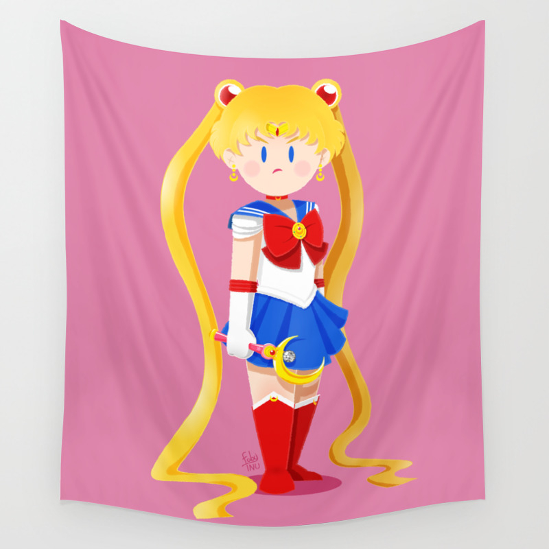 Little Warriors Sailor Moon Wall Tapestry By Fabianainu Society6