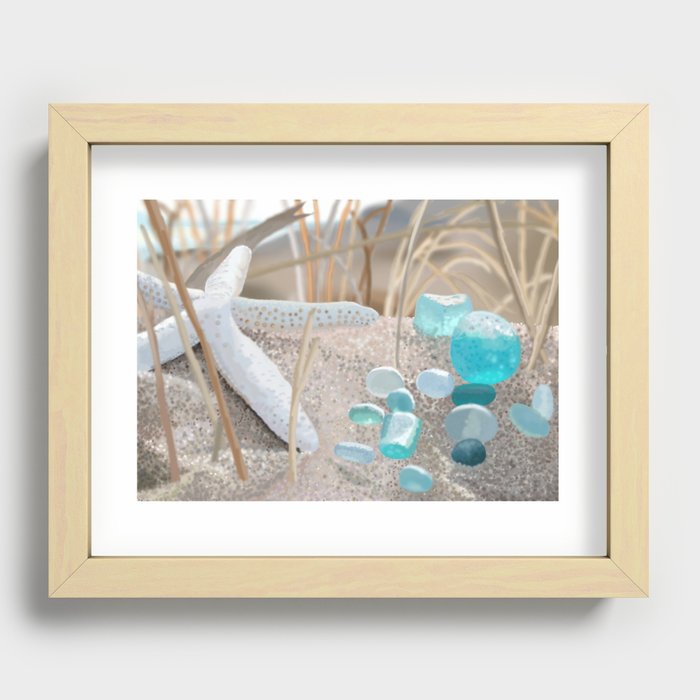 Seastar Recessed Framed Print