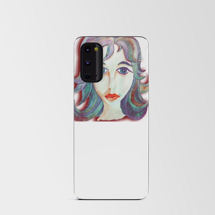woman Android Card Case