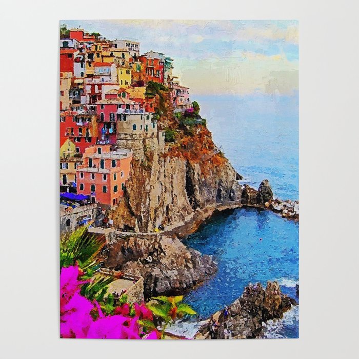 Italy, Cinque Terre Poster