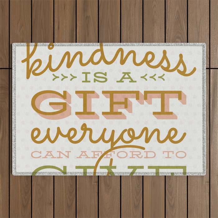 Kindness Outdoor Rug