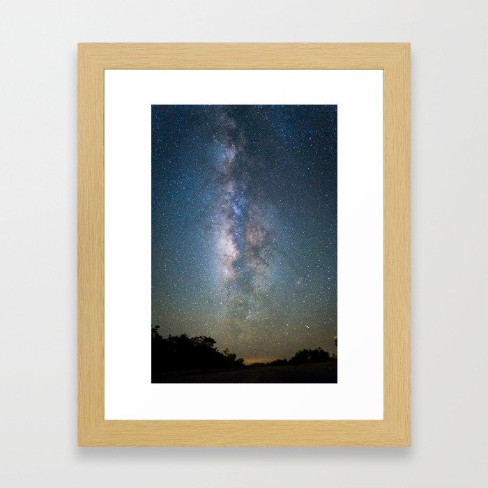 The Universe and the Everglades Framed Art Print