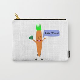 Carrot hates Kale! Carry-All Pouch | Digital, Drawing, Servingtrays, Carrots, Kitchendecor, Canvaspencilcase, Cartoons, Cuttingboards, Society6, Travelmugs 