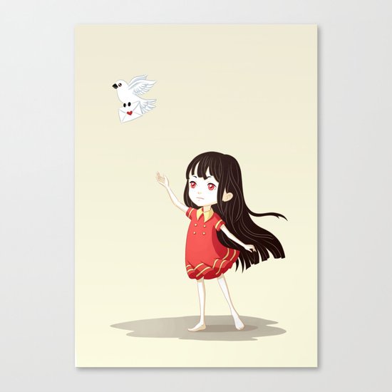 Love Letter Canvas Print