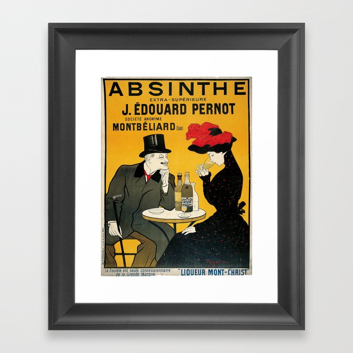 Vintage poster - Absinthe Framed Art Print