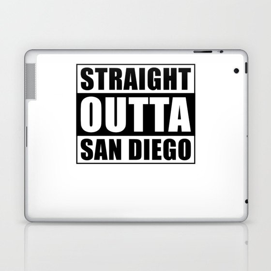 Straight Outta San Diego Laptop & iPad Skin