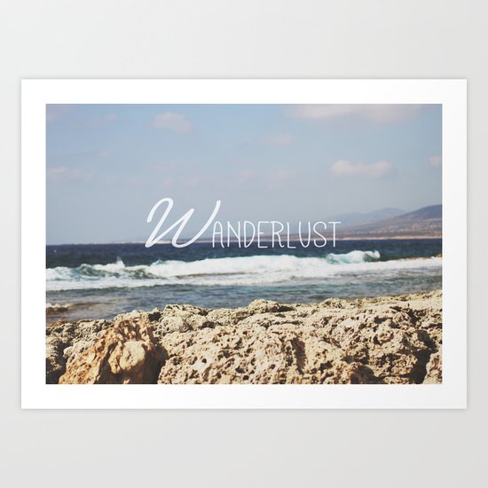 Wanderlust Art Print