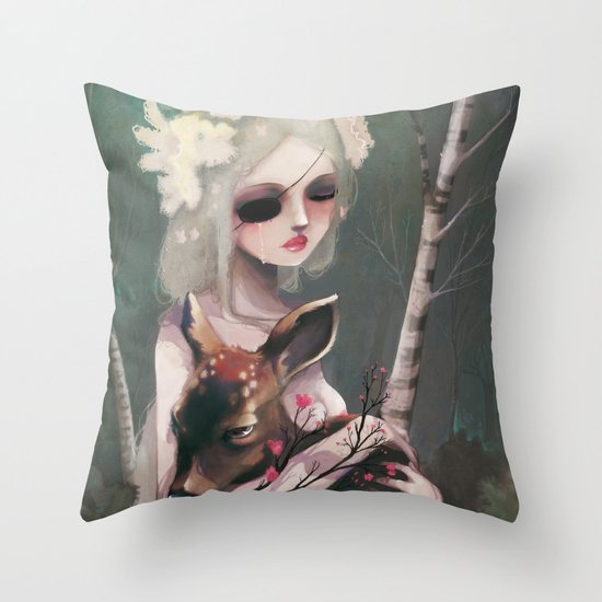 The day before the wedding Throw Pillow