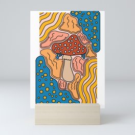 Trippy Hippie II Mini Art Print