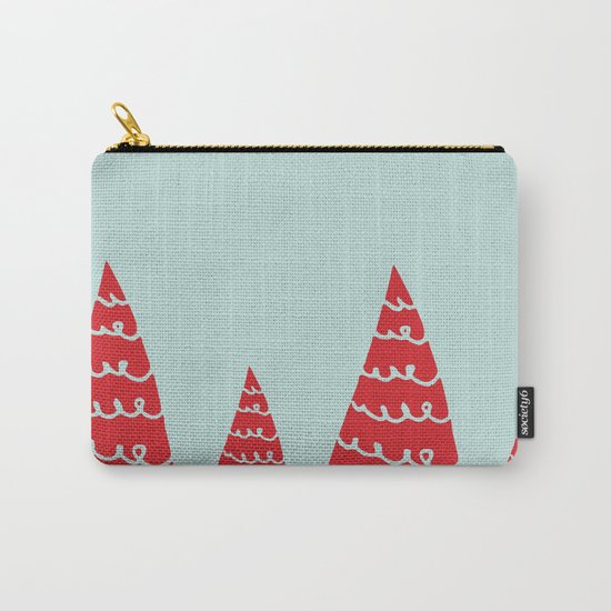 Funky christmas tree Carry-All Pouch