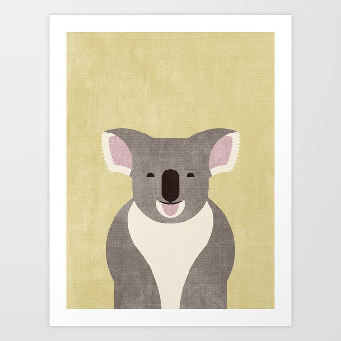 FAUNA / Koala Bear Art Print