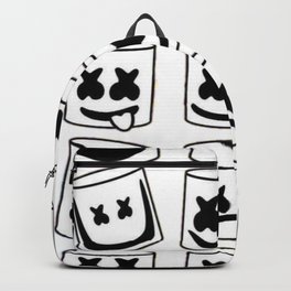 marshmello face backpack