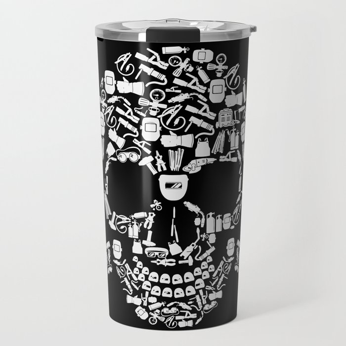 Skull Welder Equipment Travel Mug