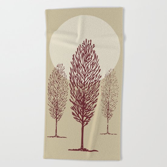 Terra di Siena Beach Towel