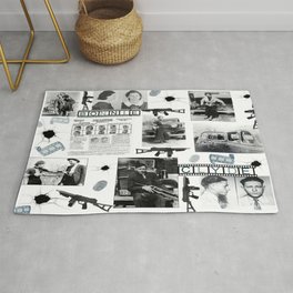 Bonnie And Clyde Rug