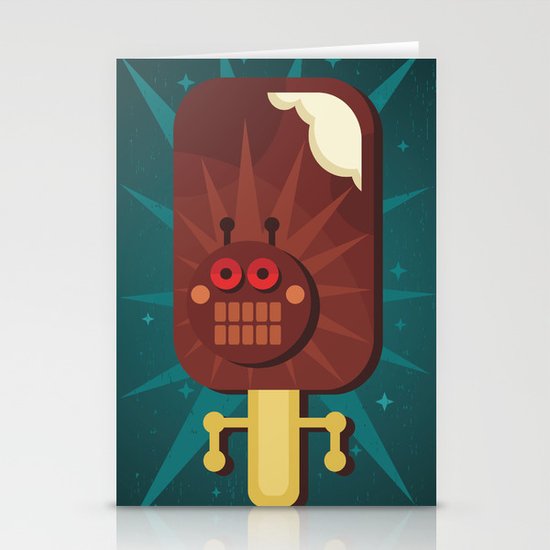 Ice-cream. Stationery Cards